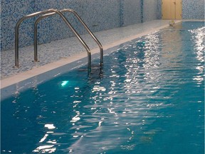 A view of a swimming pool.