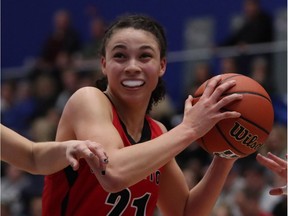 Carleton's Elizabeth Leblanc was named USports' women's defensive player of the year.