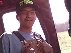 Colten Boushie is shown in an undated handout photo.