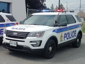 Ottawa Police Srvices photo of 2 ALPR (automatic licence plate reader) vehicles patrolling the city.