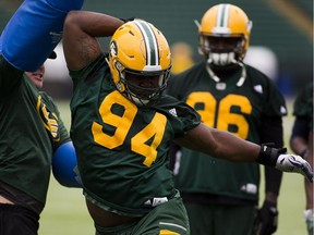 Euclid Cummings, a defensive lineman, played with the Edmonton Eskimos in 2017. He recently signed a free-agent deal with the B.C. Lions.