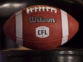 A CFL football.