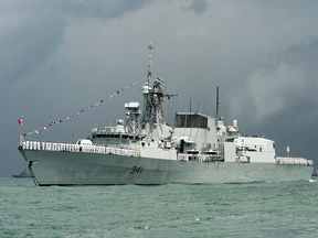 HMCS Ottawa, one of the Royal Canadian Navy's Halifax-class frigates. BMT has received a contract to support the RCN's fleets.