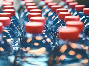 Some of the plastic found in bottled water could be coming from the cap and the industrial bottling process.