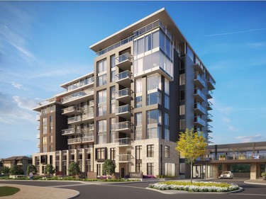 Construction has begun on eQ's nine-storey The River Terraces building in the heart of Greystone Village.