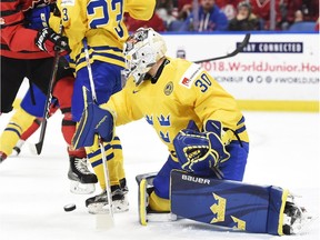 Goaltender Filip Gustavsson.