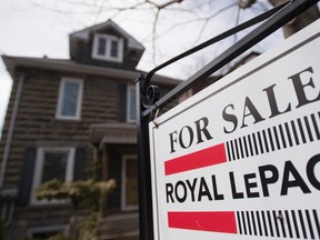 The Toronto Real Estate Board board says that figures look particularly stark in comparison to the opening months of 2017, when a booming market sent sales and prices skyrocketing.