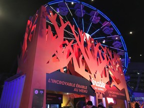 At this year's Montreal En Lumiere festival, Quebec's maple syrup producers promoted their wares at not far from the festival's signature ferris wheel at Place des Festivals in downtown Montreal.