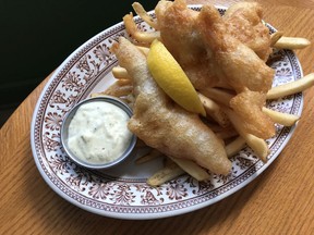 Fish and chips at the Third