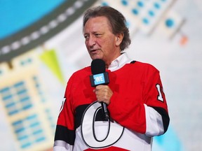 Eugene Melnyk participated in We Day at the Canadian Tire Centre in November 2017 to try to get his message about organ donation to young people.
