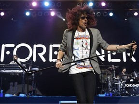 Front man Kelly Hansen and the rest of the rebuilt Foreigner had fans reliving high school dances from years gone by during Friday's performance in the arena at TD Place.   Tony Caldwell/Postmedia