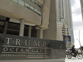Trump Ocean Club International Hotel and Tower in Panama City.
