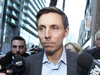 Patrick Brown leaves the Ontario PC Party headquarters in Toronto after registering to run as a leadership candidate on Feb. 16. He later withdrew from the race.