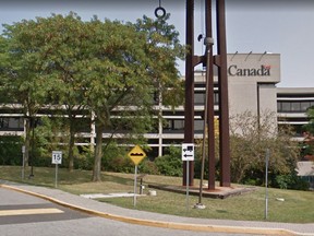 Google street view image of Environment Canada Building on 4905 Dufferin Street