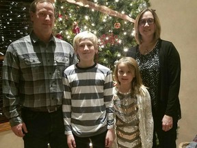 Iowa authorities identified the family as 41-year-old Kevin Sharp; his wife, 38-year-old Amy Sharp; and their children, 12-year-old Sterling and 7-year-old Adrianna.