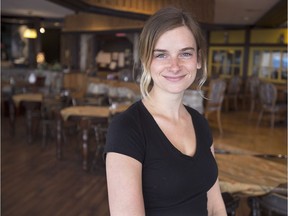 Young Canadians are far more likely to consider themselves vegetarians or vegans than the older generation, according to what's believed to be a first-of-its-kind survey in Canada. Rylee Booroff is seen at the Wooden Monkey restaurant in Dartmouth, N.S., on Tuesday, March 13, 2018.