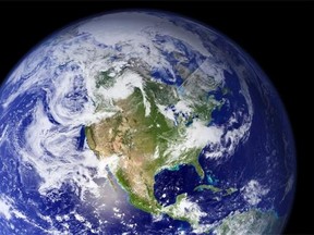 This March 2, 2010, file photo shows a NASA image of the Earth.