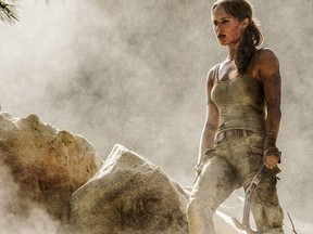 Vikander as Croft.