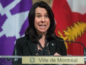 Montreal Mayor Valérie Plante.