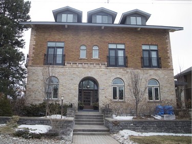 Denise and Steve Hulaj's home in La Maison Jeanne D'Arc at the corner of Kenwood and Edison avenues in Westboro.  The home was designed by Uniform Urban Developments and architect Barry Hobin.