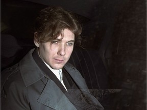 Paul Bernardo is seen here in a 1994 file photo. He appeared in a Napanee courtroom via video on Friday facing one count of possession of a weapon.