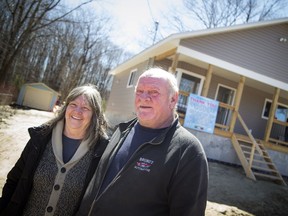 Jeff and Christine Smith's new home that was built after they lost theirs during the 2017 flood that hit Constance Bay almost a year ago.