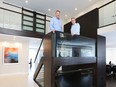 Michael DePalo, President and Co-Owner of Novera Homes (L) and Daniel Ladouceur, General Manager and Co-Owner of Novera Homes stand in their renovated project at 263 Soper Place in Ottawa. Photo by Jean Levac/Postmedia  128782