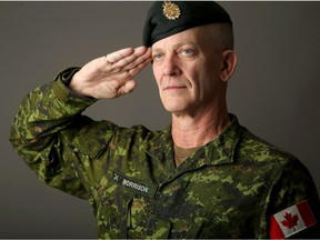 At 53, Dave Morrison decided to join the army as a private.  Photographed Monday (April 2, 2018) in Ottawa. Julie Oliver/Postmedia