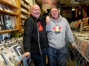 Compact Music is a rare beast these days - a music store that's lasted 40 years in Ottawa. With two locations along Bank Street, run by owners and brothers, Ian (left) and James Boyd, Compact has become an institution for music lovers in the city.  Julie Oliver/Postmedia