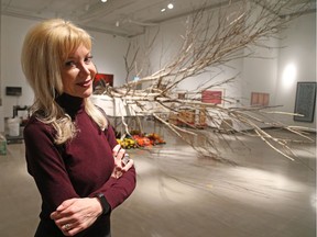 Alexandra Badzak, director and CEO of the Ottawa Art Gallery, which reopens this weekend.