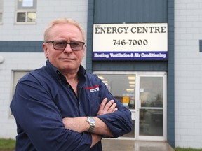 Barry Walsh at the Energy Centre, April 25, 2018.