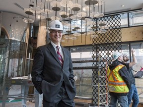 Alex Kassatly is the new general manager of Le Germain Hotel Ottawa, which will open its doors in downtown Ottawa this spring. April 10,2018.