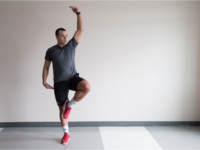 Adam Jones is a soldier recovering from a head injury and is now at Carleton University. He does ballet and rowing to aid in his recovery.   Photo by Wayne Cuddington/ Postmedia
