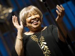 Mavis Staples took the stage to a full house at Dominion-Chalmers United Church Sunday June 23, 2013 as part of the Ottawa Jazz Festival.