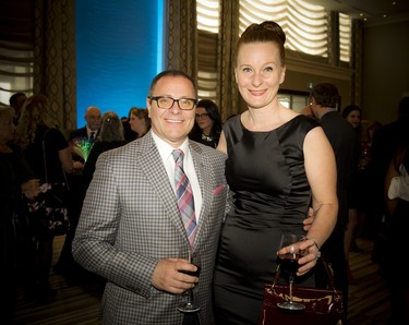 From left: Victor Pellegrino, BMO senior vice-president of the eastern Ontario division, and Katherine Scarlett, BMO head of divisional operations eastern Ontario division.