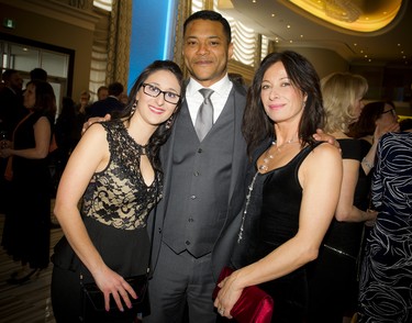 From Star Motors of Ottawa (left to right): Cassandra Leduc, Maurice Hamilton and Lina Caruso.