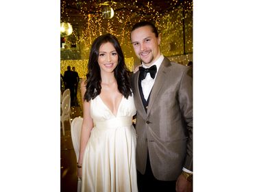 Melinda and Erik Karlsson.