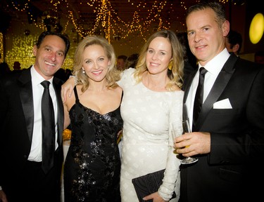 From left: vice chair of the board Dan Goldberg, co-chair Whitney Fox, interior designer Henrietta Southam, and ByWard Market restaurateur Peter Boole.