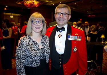 Lt.-Gen. Paul Wynnyk, Commander of the Canadian Army, and his wife Dr. Marianne Howell.