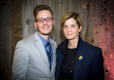 A special surprise award was presented to Cael Wilson (left), along with Cindy Cooper.