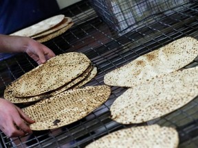 To commemorate their ancestors' plight, religious Jews do not eat leavened food products throughout Passover.