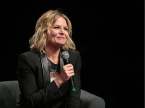 Jennifer Morrison known for her role as Emma Swan in the TV series Once Upon a Time.