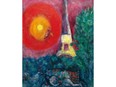Marc Chagall's 'La Tour Eiffel (1929)'. National Gallery of Canada/Christie's