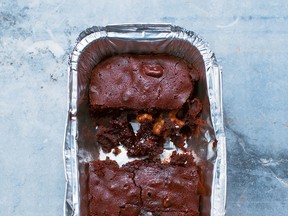 Emergency Brownies from At My Table: A Celebration of Home Cooking by Nigella Lawson.