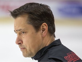 Ottawa Senators head coach Guy Boucher got in contact with his own family members Saturday after learning of the tragedy in Saskatchewan. Wayne Cuddington/Postmedia