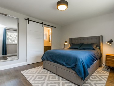 Working on a strict timeline can be daunting, but Vala Home Improvements made sure the transformed master bedroom was completed just in time for the family to bring their first child home from the hospital.