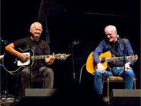 Lunch At Allen's performers, from the left, Marc Jordan, Murray McLauchlan, Ian Thomas and Cindy Church, will play Centrepointe Theatre May 4.