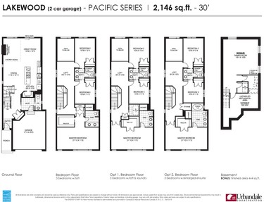 The floor plan of Urbandale’s Lakewood model.