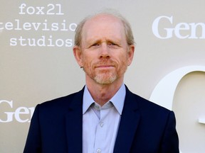 FILE - In this April 24, 2017 file photo, filmmaker Ron Howard arrives at the premiere of "Genius", in Los Angeles. Howard is taking command of the "Star Wars" spinoff "Solo: A Star Wars Story." The French festival announced Friday, April 6, 2018, that the "Star Wars" spinoff will premiere out of competition at this year's Cannes shortly before opening in French theaters on May 23. "Solo" opens in U.S. theaters on May 25.