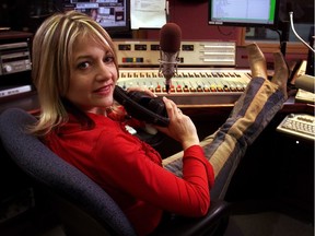 Radio host Wendy Daniels in 2004. Daniels was let go this week from Boom 99.7's roster of on-air personalities.